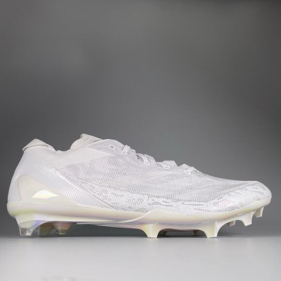 Adidas Adizero Electric Speed Juice Men 14 Chrome White Football Cleats Athletic - Picture 5 of 8